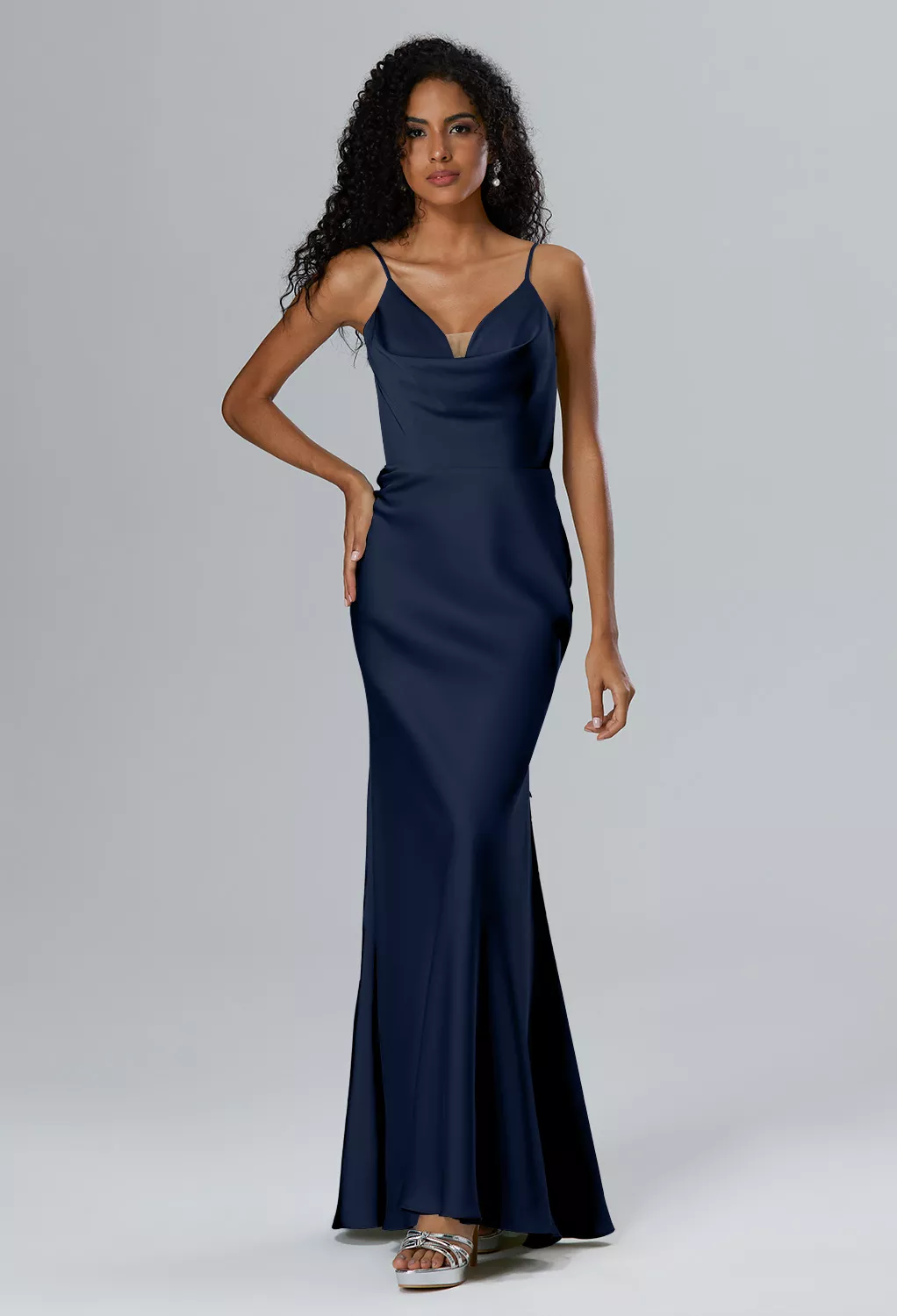 AW Wilda Dark Navy  Spring Wedding Guest Dresses